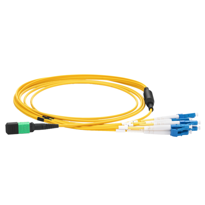 MPO to 4/8/12X LC/SC/CS/FC / UPC/APC-duplex Breakout singlemode OS2 cable