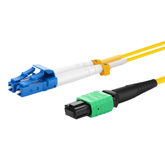 MPO to 4/8/12X LC/SC/CS/FC / UPC/APC-duplex Breakout singlemode OS2 cable - Image 3