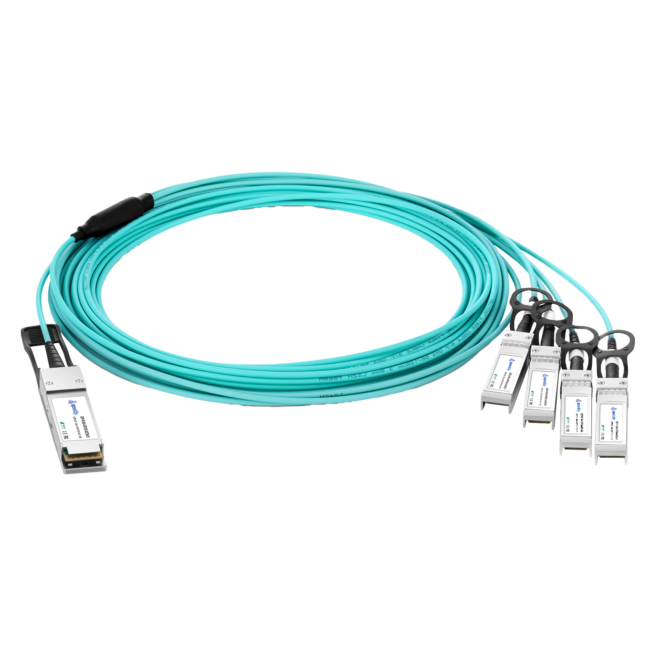 100G QSFP28 to 4X SFP28 Breakout AOC