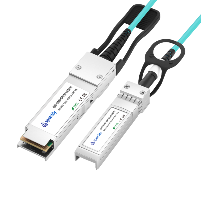 100G QSFP28 to 4X SFP28 Breakout AOC - Image 4