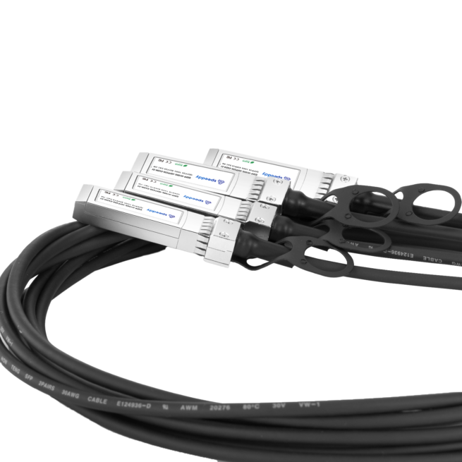 100G QSFP28 to 4X SFP28 Breakout DAC - Image 3