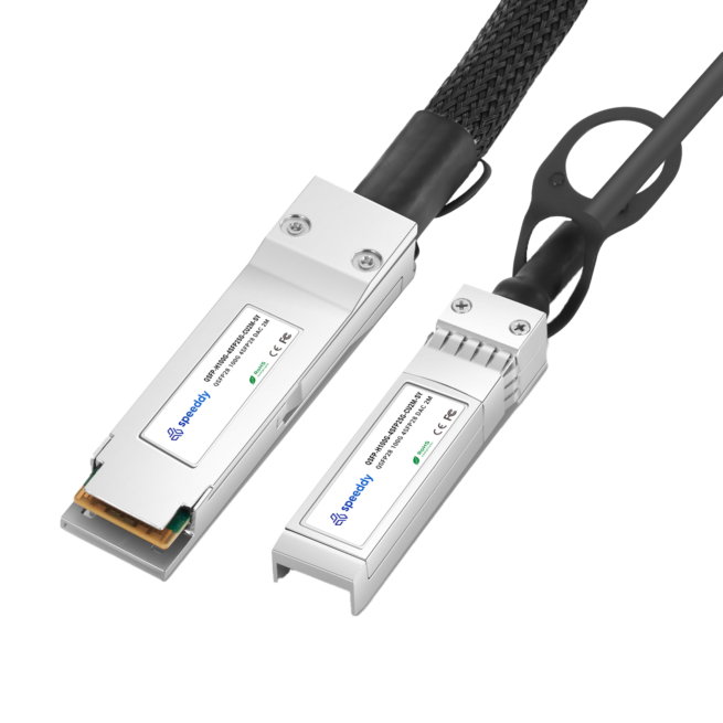 100G QSFP28 to 4X SFP28 Breakout DAC - Image 4